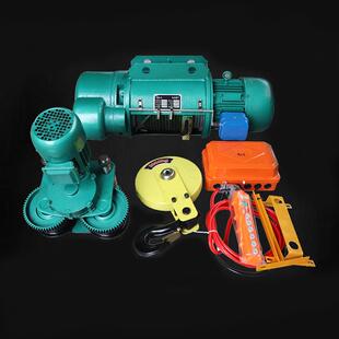 运行式 行车航吊起重机葫芦 2吨CD1MD1钢丝绳电动葫芦固定式 1吨