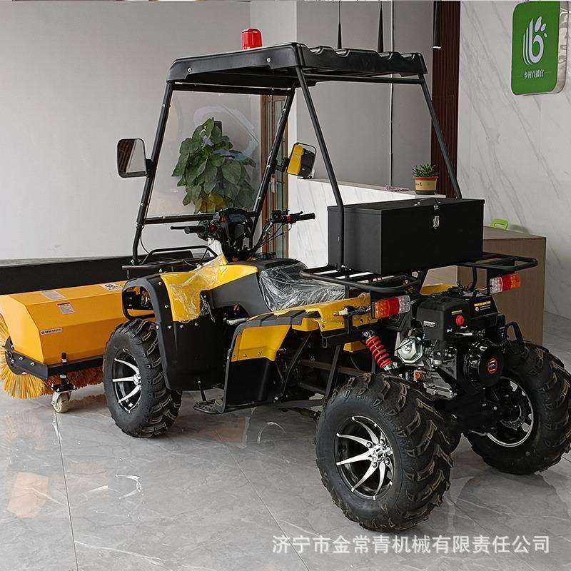 驾驶式扫路雪机政学冬季校全齿轮998市抛雪除雪车小型多功能面扫
