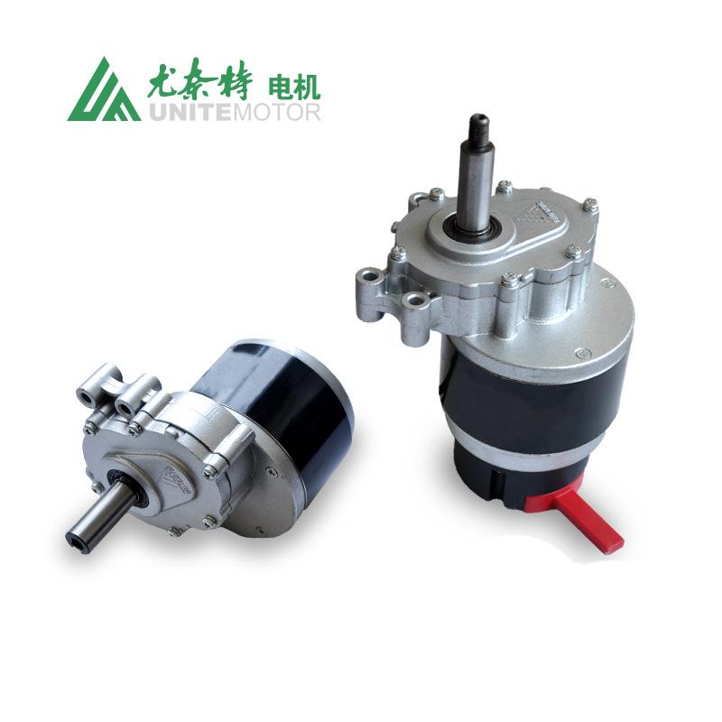 轮椅车电机二级减速有刷低速永磁直流电动机MY1016ZD101AZ1
