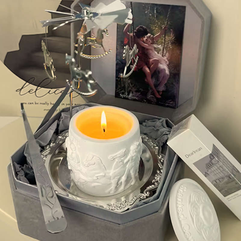 《帕特农神庙》小众高级文艺美学创意香薰蜡烛礼盒生日礼物伴手礼