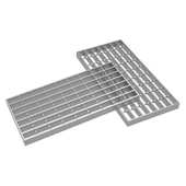 踏步盖板楼梯板格栅钢格板通道栅板检修走道镀锌钢格排水沟光伏板