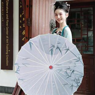 清竹演出如梦令舞蹈伞走秀表演道具工艺伞人间烟火雨巷佳人跳舞伞
