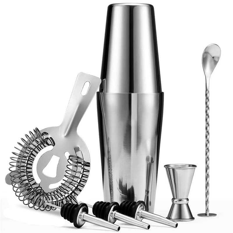 不锈钢调酒器 波士顿木架雪克杯鸡尾酒摇酒壶酒吧全套工具,餐饮具,调酒器,淘宝优惠券,粉丝福利购,淘宝优惠卷