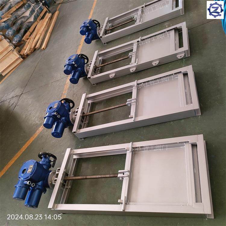 智工电动不锈钢渠道闸门QZM-1-9-P600*600源头厂家一手货源