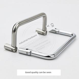 LS509折叠拉手 活动把手工具箱提手工业柜小拉手碳钢孔距90mm拉手