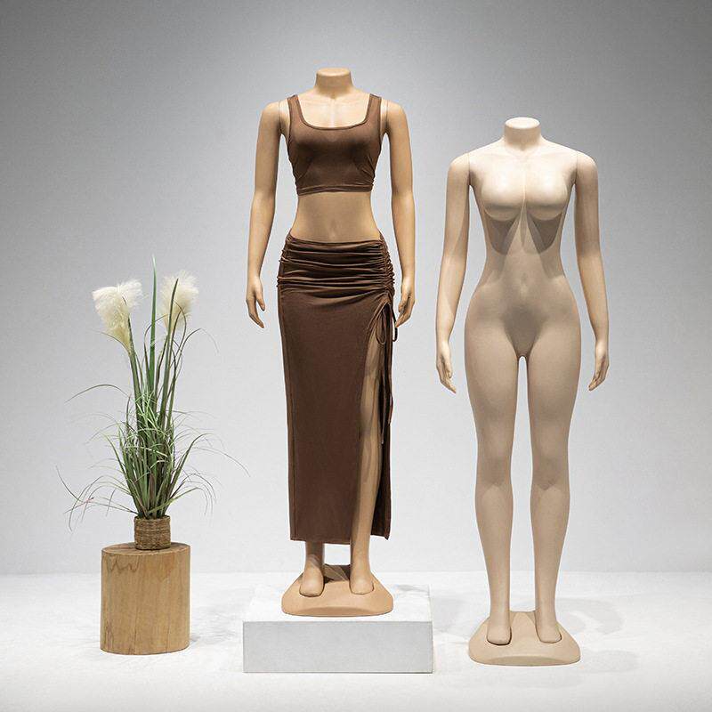 服装店模特加大码拍照女全身欧美连体塑料假人偶橱窗胖模特展示架