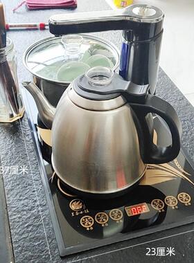 盈悦23*37岩板嵌入式烧水壶自动上水电泡茶炉家用薄边茶台电热水