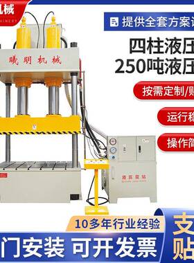 液压机 生产厂家 定制 四柱液压机 250吨液压机 315吨四柱液压机