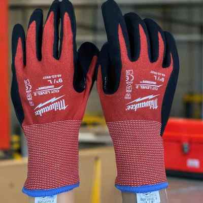 特价处理milwaukee 48-22-8927工作磨砂防滑触控屏幕薄款米沃奇手