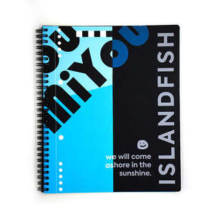 屿鱼文创ISLANDFISH联名蜜柚本本B5计划本BLACKPINK时间轴线圈本
