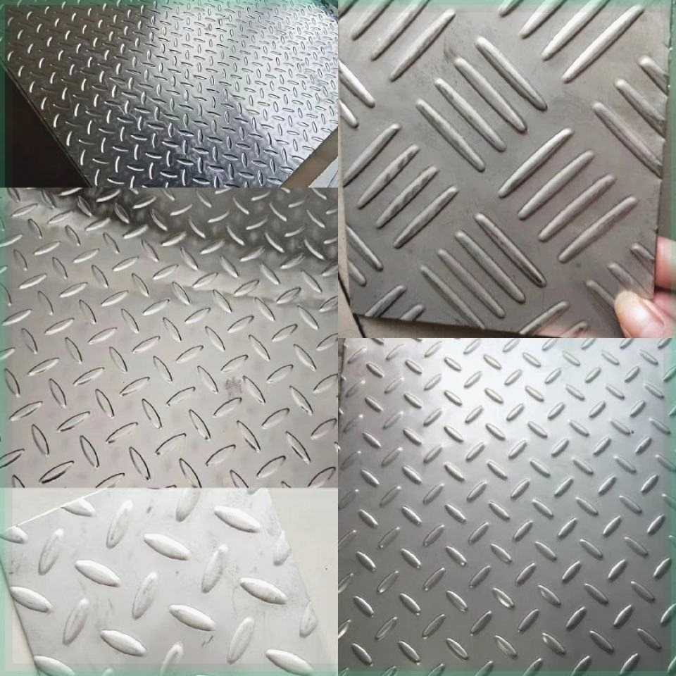 201不锈钢花纹板 304不锈钢防滑板 不锈钢楼梯踏板加工 花纹钢板