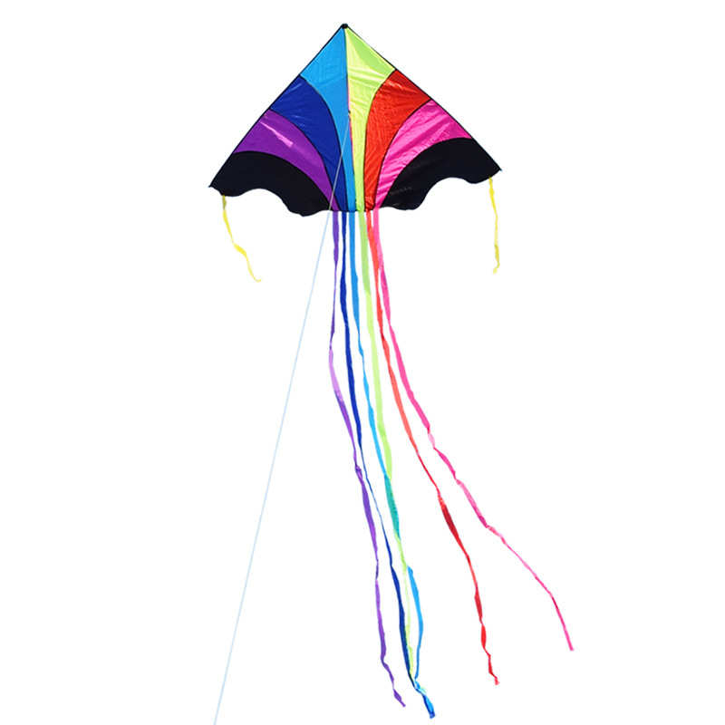 潍坊2025年升级版激光热切尾巴飞天彩虹风筝大型成人微风好飞儿童