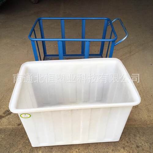 厂家直销牛筋方箱300L塑料水箱布车内胆养鱼养虾储水箱滚塑周转箱