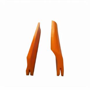 输送带皮带清扫器聚氨酯刮板刮刀H型P型合金马丁刮料器耐磨刮泥板