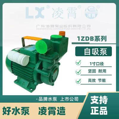 凌霄家用自来水增压泵1ZDB35/45/65自吸清水泵工业抽水机循环水泵