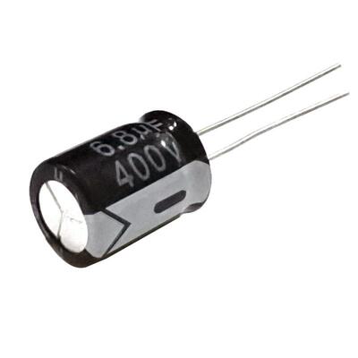 电解电容6.8源UF/400V105℃体积8*12mmLED开关电常LKV用电容器