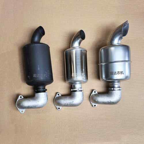 常柴常发州消声器S195 1100 1105排气管消音器烟筒单缸柴油机配件