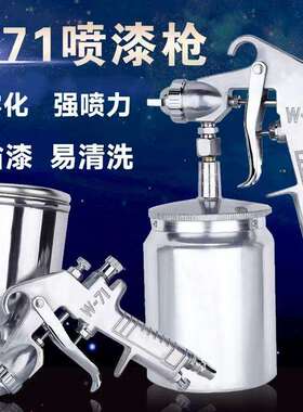 F75喷漆枪油W71漆喷壶W77气动乳胶漆涂料喷枪pQ-2PQ-1量大从优
