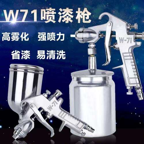F75喷漆枪油W71漆喷壶W77气动乳胶漆涂料喷枪pQ-2PQ-1量大从优