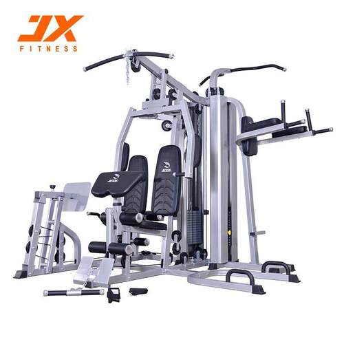军霞JX-1600六人站位综合训练器健身房组合力量训练器多功能商