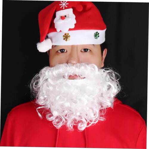 christmas decoration Santa beard PROM costume 圣诞老人胡子