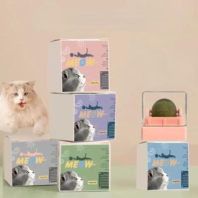 360° Rotation Natural Pet Roducts Cat Toys Chewing Toy Acce