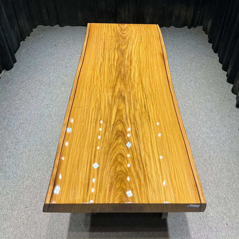 花梨桌茶板老板整实木台大板原木红木餐桌办公桌茶桌非洲大板柚木