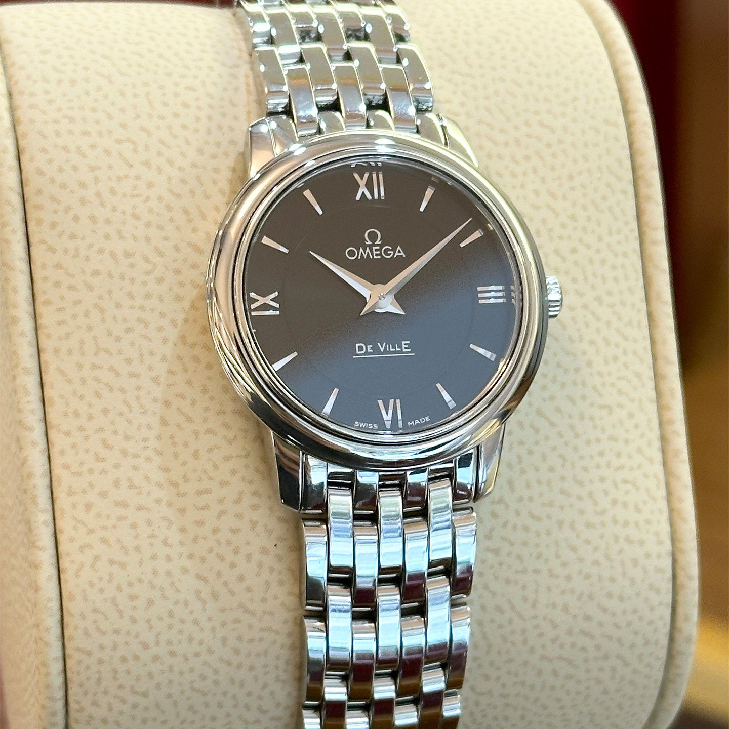 公价2.03万[9.8新欧米茄碟飞女表424.10.27.60.01.001