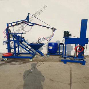 80型螺杆式GRC喷浆机窗套砂浆喷涂机浮雕工艺品涂料喷涂重量轻