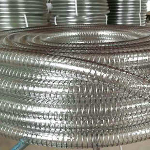 不含塑料滑丝直发pu不锈钢丝耐高温塑化剂食品级食品级软管软管