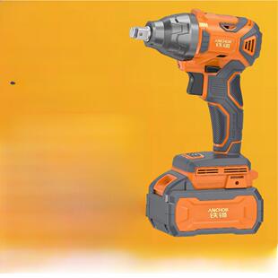 铁锚无刷电动扳手大扭矩轮胎汽车修理店工具锂电池风炮小冲击充电
