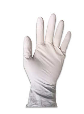 一次性蓝色丁腈手套乳胶FDA食品级耐油防滑耐磨无粉FOB资质全现货