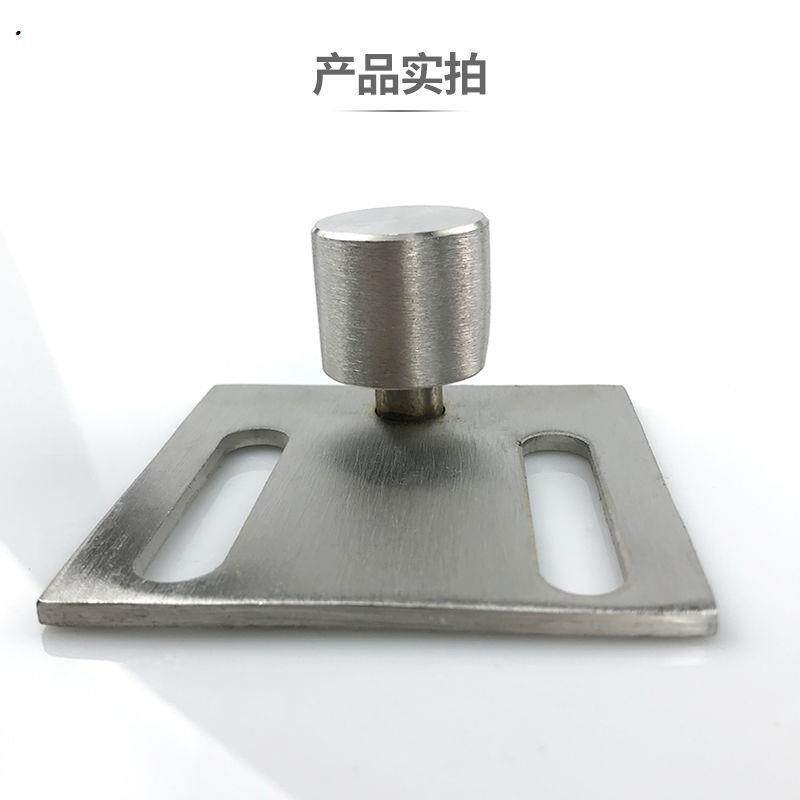 冷库门轮滑轮冷库平移门下导轮U型轨道配套地滑轮滑道导向垒德株