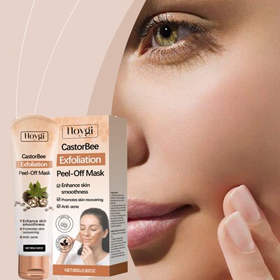 HOYGI Gentle Exfoliating Peel-Off Mask - Hydrating, Moisturi