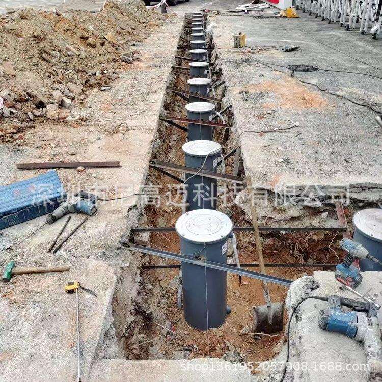 厂家供应液压全自动升降桩吉林长春中小学校门口阻拦伸降杆电动庄