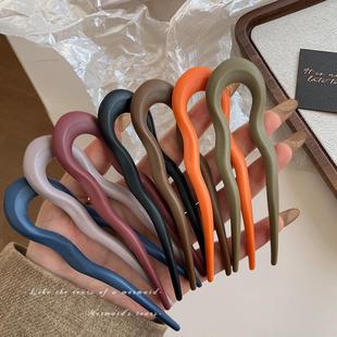 高马尾抓夹不塌固定神器梳子式梳插高颅顶蓬松发夹女2028新款头饰