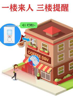 分体式欢迎光临门门DTK感应语铃铺进门感应器音提示店器迎宾播报