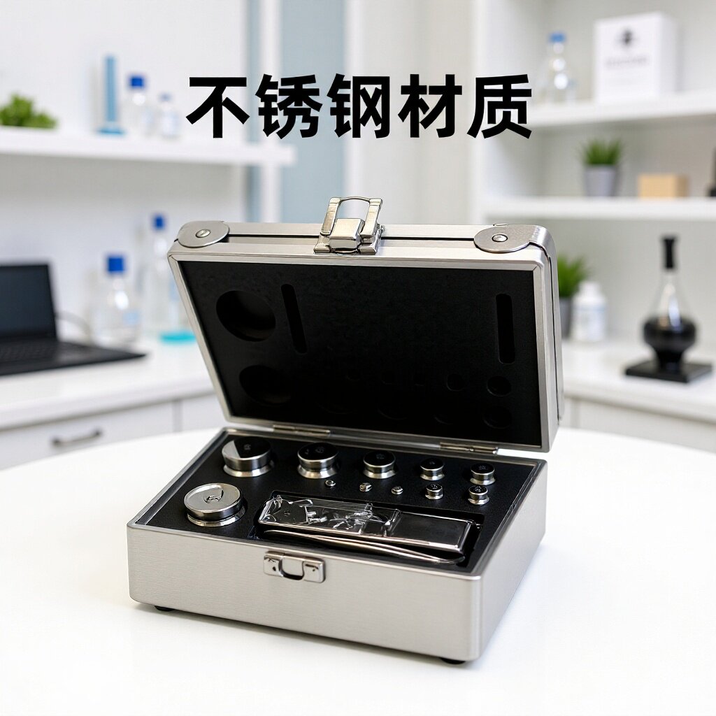 国建e2级砝码套装无磁不锈钢天平校准E2级0.01mg-5kg标准砝码