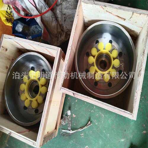 MLL制动轮梅花联轴器 MLL6-I-200整体式弹性制动轮连轴器/MLZ-II