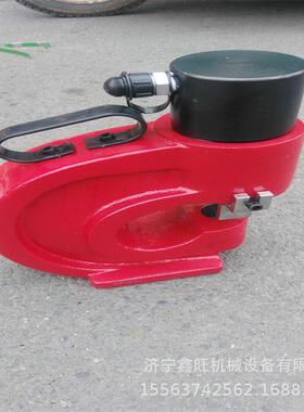 不锈钢小型槽钢角钢台式XWCH6070分体式液压冲孔机电动打孔器