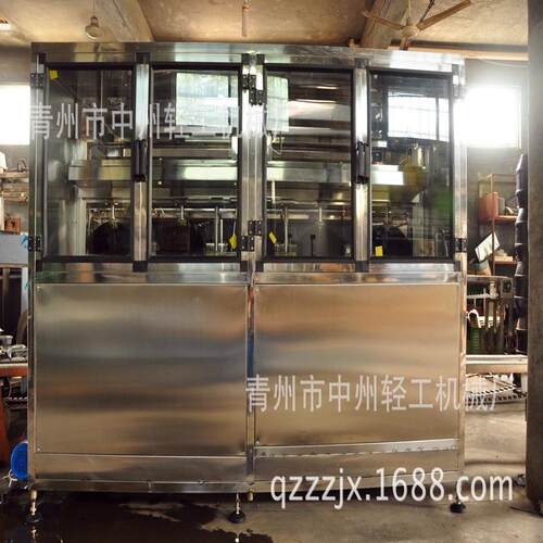 供应刷桶机扎啤桶冲洗机啤酒桶自动清洗设备鲜啤桶刷桶设备