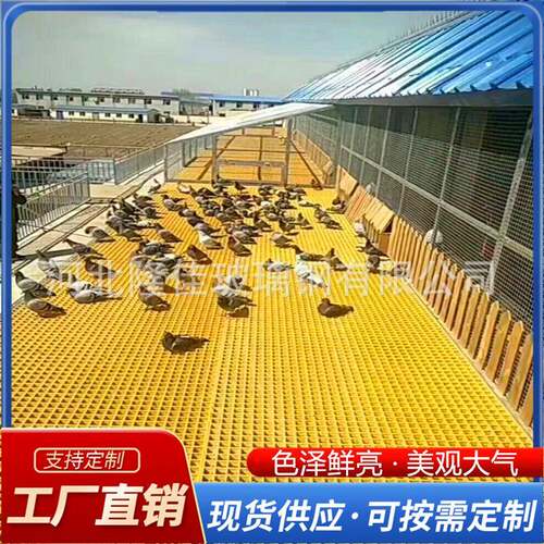 玻璃钢格栅网格养殖板小孔水道排水板市政树篦子网格板洗车房格栅