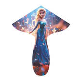 爱莎艾莎公主风筝儿童卡通潍坊2025新款 网红微风易飞大人小孩专用