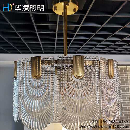 后现代轻奢水晶吊灯客厅灯具简约大气家用餐厅客厅高档室内吊灯
