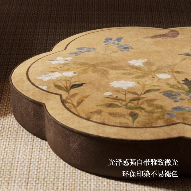 新中式蒲团古榻榻米坐禅想修垫客厅地打上跪202423拜垫子冥复坐墩
