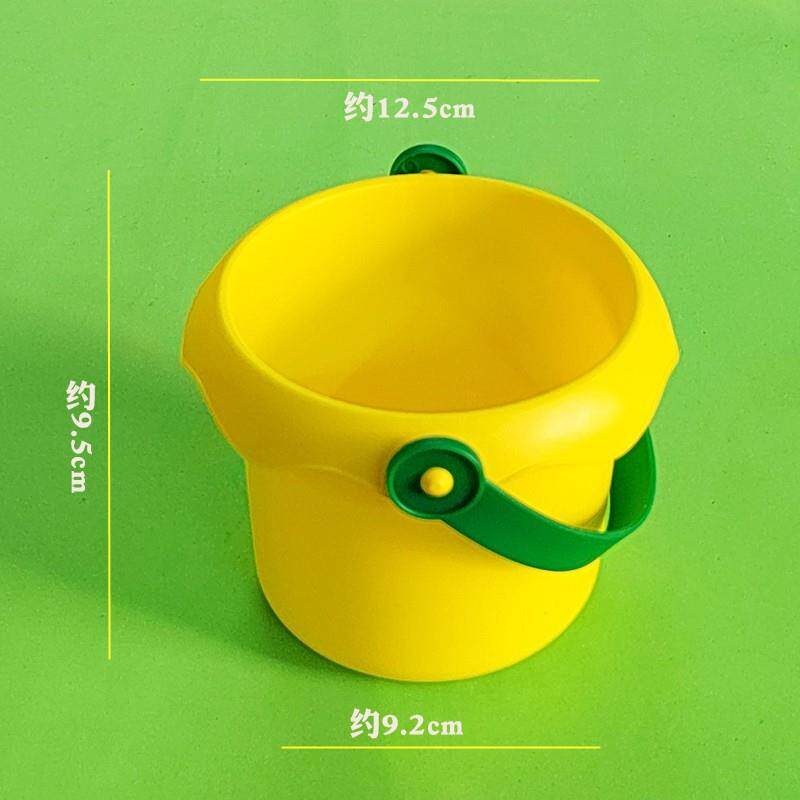 儿童洗澡戏水转轮水车耐摔软胶小桶勺子宝宝婴幼儿沙滩游泳馆玩具