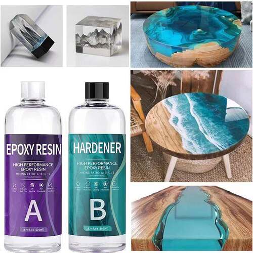 1: 1 AB Epoxy Resin Adhesive Crystal Transparent High Viscos