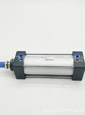 德客拉杆式标S气缸SC准6C3701X200直行亚程气缸