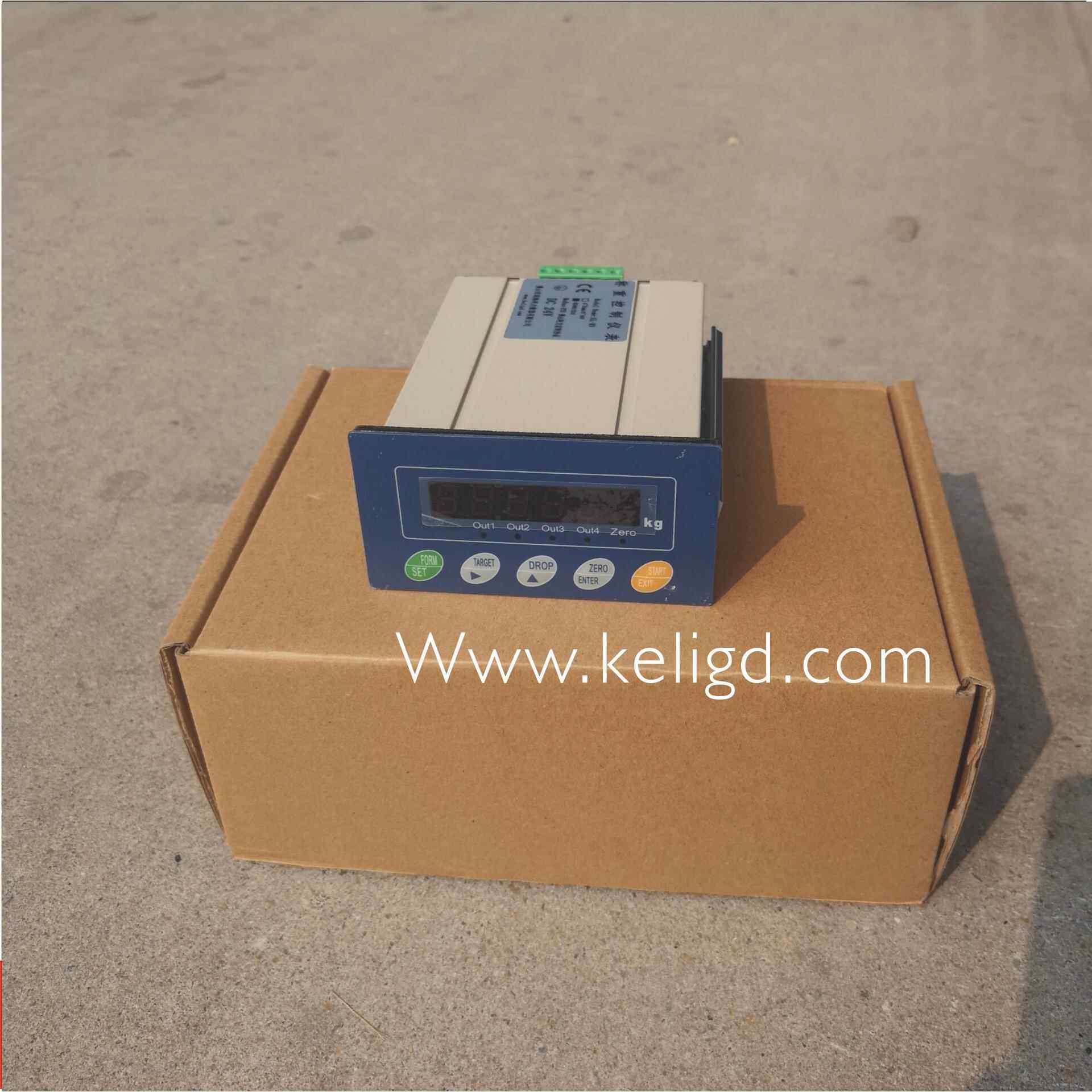 电子称重控制仪表KL-R9,带MODBUS带上下限输出，配料控制称重仪表