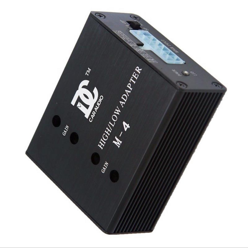 热销汽车低音炮有源高频转低频高转低音频转换器DCM-4高转低